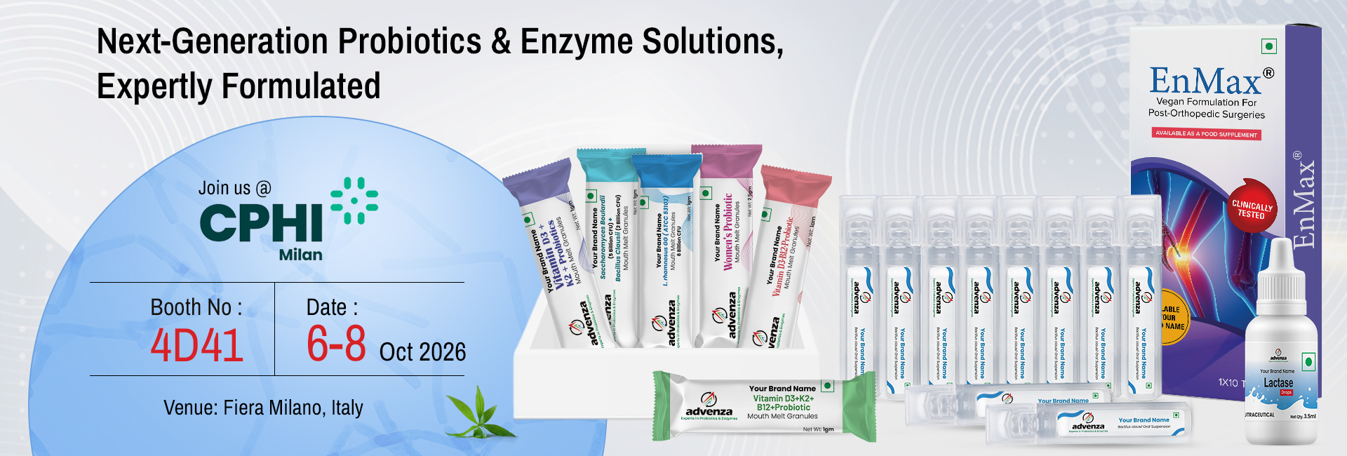 High-Quality Probiotics & Enzymes Finished formulations | Single Strain | Customized Blends
